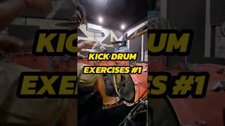 Kick drum exercises part1  drumlesson drums drumming drumlessons belajardrum kursusdrum [upl. by Lyssa]