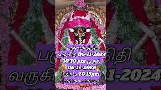 வளர்பிறை பஞ்சமி திதி 06112024 panchami thithi varahi amman mohanasundari6221 varahi [upl. by Molton]