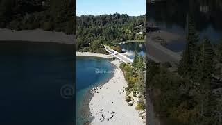 PLAYAS DE BARILOCHE bariloche patagonia playas paisajesargentinos drone paisaje [upl. by Lorrac]