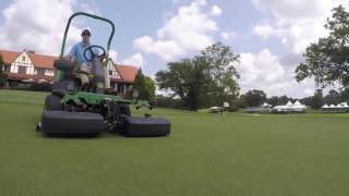 East Lake Golf Club Ultra groomer at the TOURChampionship [upl. by Ennavoj]