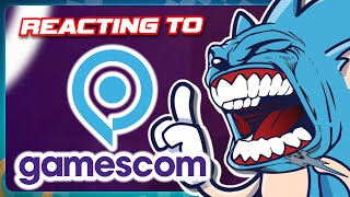 REACTING TO GAMESCOM 2024 LIVE [upl. by Nihcas62]