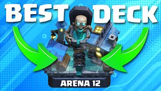 BEST ARENA 12 DECK CLASH ROYALE [upl. by Montague]