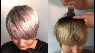 ash gray hair color [upl. by Moises]