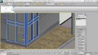 Modeling Techniques in 3ds Max  Part 3  Curtain Walls [upl. by Rosio]