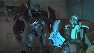 Transformers Prime CZ  Mistři a studenti  s01e06 44 [upl. by Nylzor626]