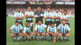 Argentina  Mundial Italia 1990 [upl. by Helfand348]