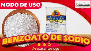 👨🏻‍🍳 MODO DE USO DE BENZOATO DE SODIO COMO CONSERVADOR ⭐ [upl. by Zack]