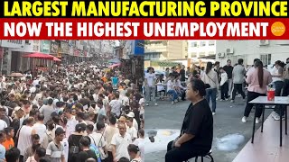 Guangdongs Manufacturing Collapses Workers Struggle with Less Than Two Months of Work a Year [upl. by Adiesirb816]