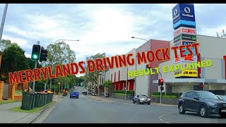 MERRYLANDS MOCK DRIVING TESTRESULT EXPLAINEDMOST COMMON MISTAKES [upl. by Clellan]