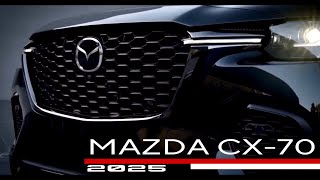 Mazda’s FIRST tworow bigsize SUV CX70 2025features review mazdacx70 cx70 [upl. by Renick]