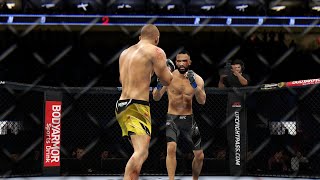 UFC Fight Night  Jose Aldo vs Rob Font  UFC Bantamweight Bout Full Match Highlights 124  UFC 4 [upl. by Anahoj489]