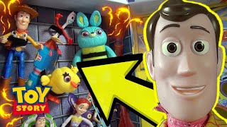 Toy Story Carnival Adventure  Woody Buzz Lightyear Turn Into Gamers to Win Action Figures Forky [upl. by Kannry597]