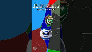 Pakistan And Palestine Switched Their Places Hindi countryballs countries shortsvideo [upl. by Annahtur]