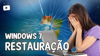 Como restaurar o Windows 7 10 ou 11 [upl. by Dolhenty]