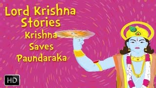 Lord Krishna Stories  Krishna and Paundaraka [upl. by Smitty909]