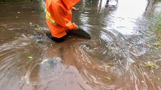 From Flood to Flow Transforming Streets by Unclogging Drains [upl. by Arlena]