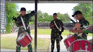 DRUM BAND  GEMA AGNI BALA CAKTI BATALYON ARHANUD 7 BONTANG [upl. by Vas]