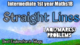 Image of a point Theorem STRAIGHTLINES MATHS1B INTERMEDIATE MATHS [upl. by Rellia]