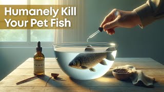 4 Steps to Humanely Euthanize Your Pet Fish With Clove Oil [upl. by Nalced]