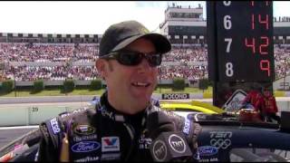 NASCAR SprintCup 2010 Pocono Gillette Fusion ProGlide 500 PreRace Part 3 of 4 [upl. by Marline]