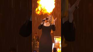 Powerful Set Fire To The Rain adele weekendswithadele concert highlights shorts fyp [upl. by Anna-Diana558]