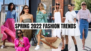 Top Wearable Spring 2022 Fashion Trends  The Style Insider [upl. by Zabrine]