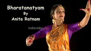 Bharatanatyam Classical Dance Performance by Anita Ratnam  Composition Sirulu Minchina [upl. by Tremann]