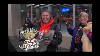 20th Annual Teddy Bear Toss  Giveaway amp Golden Ticket [upl. by Linnea]