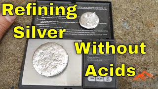 Silver Refining Process Without Acids [upl. by Durston]