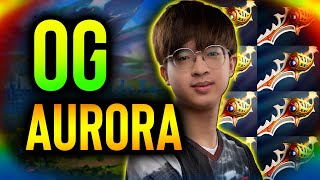 OG vs AURORA  8 RAPIERS  GROUP STAGE 2  DREAMLEAGUE SEASON 22 DOTA 2 [upl. by Morganica]