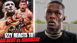 Gilbert Burns Put On An Incredible Performance Against Khamzat Chimaev [upl. by Angelita]