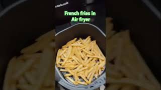 French fries in air fryerhow to make french fries in air fryershortsfashionshortsfeed [upl. by Hardigg]