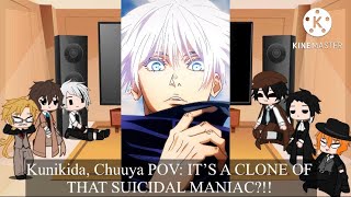 Bungou Stray Dogs react to Gojo Satoru  BSD  JJK [upl. by Harrison959]