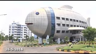 Fish shaped Building In Hyderabad  National Fisheries Development Board Hyderabad [upl. by Julio832]