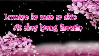 Leizel Garcia  Lumayo Ka Man Sa Akin With Lyrics [upl. by Tertias]