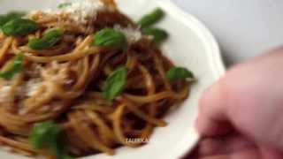 Лингвини с красным песто Linguine al Pesto Rosso [upl. by Benetta]