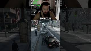 NPC z GTA chciał mnie POBIĆ za KOLIZJĘ [upl. by Entwistle]