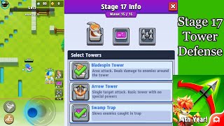 Archero Tower Defense Stage 17 Guide [upl. by Salinas]