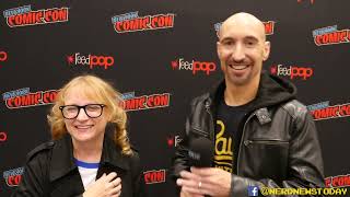 Hynden Walch amp Scott Menville talk quotTeen Titans Goquot Voices amp Songs [upl. by Laeno120]