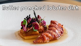 Butter poached lobster dish [upl. by Beitz181]