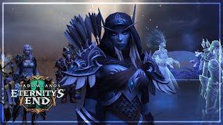 Sylvanas Memories of Arthas Menethil Cutscene│ Eternitys End Patch 92 [upl. by Aidne]