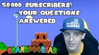 50000 Subscribers Questions And Answers With GrandPooBear How Did I Meet My Wife and CarlSagan42 [upl. by Bondon]