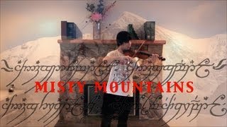 Howard Shore  Misty Mountains From The Hobbit OST  Aiden Chan Violin Cover [upl. by Pippo511]