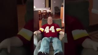 My reaction to a redskins touchdown 3 [upl. by Dorine]