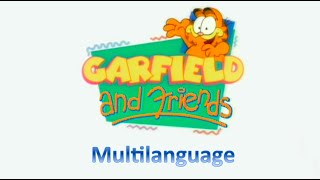 Garfield amp Friends Intro  Were Ready to Party Multilanguage [upl. by Kort]