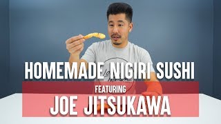 MUKBANGFOOD REVIEW MAKING SUSHI FOR JOE [upl. by Ayanahs]