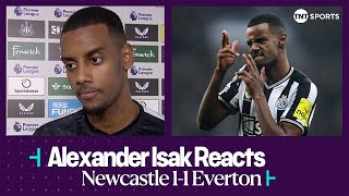 quotI ALWAYS WANT TO SCOREquot  Alexander Isak  Newcastle 11 Everton  Premier League [upl. by Conrad298]