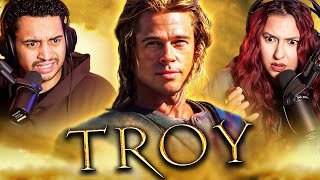 TROY 2004 MOVIE REACTION FIRST TIME WATCHING Brad Pitt  Achilles  Full Movie Review [upl. by Susanna]