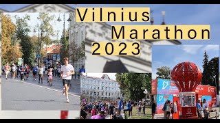 Vilnius Marathon 2023 4K HD Video  Rimi vilnius marathon 2023  Lithuania  Europe [upl. by Jobyna293]