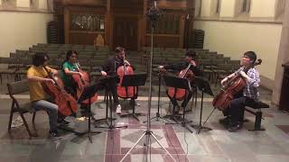 Grieg Holberg Suite Op 40  Cornell University Cello Ensemble [upl. by Ambert]